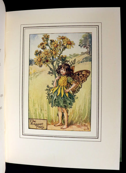 1930 Rare Book - Cicely Mary Barker - THE BOOK OF THE FLOWER FAIRIES. First Edition.