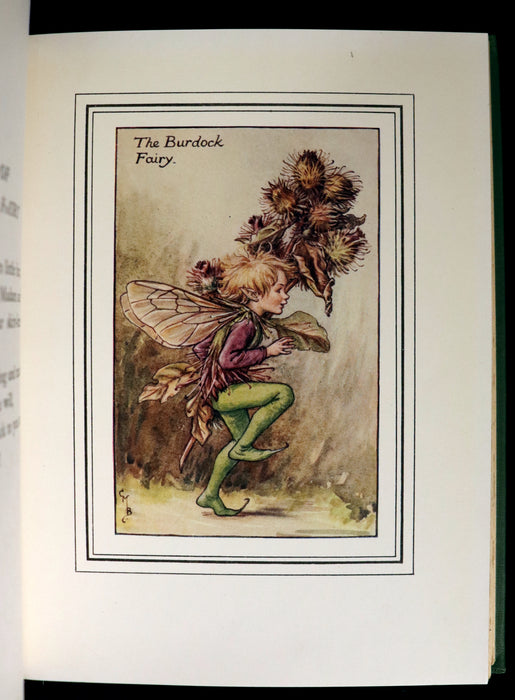 1930 Rare Book - Cicely Mary Barker - THE BOOK OF THE FLOWER FAIRIES. First Edition.