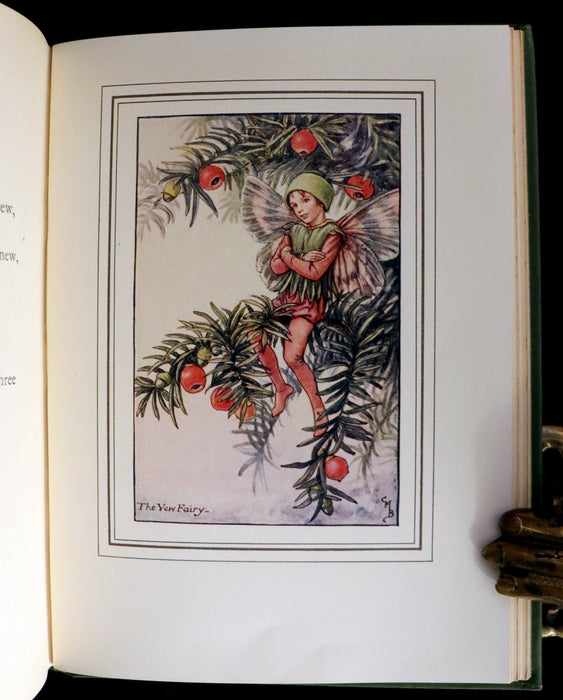 1930 Rare Book - Cicely Mary Barker - THE BOOK OF THE FLOWER FAIRIES. First Edition.