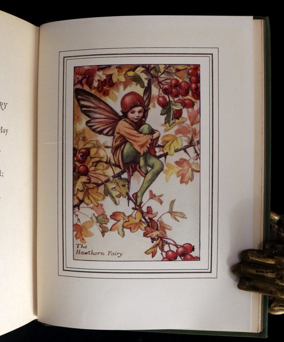 1930 Rare Book - Cicely Mary Barker - THE BOOK OF THE FLOWER FAIRIES. First Edition.