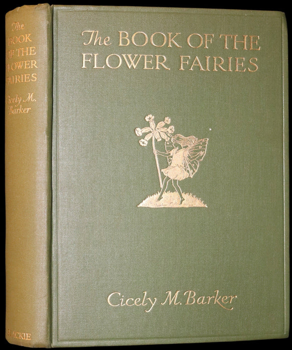 1930 Rare Book - Cicely Mary Barker - THE BOOK OF THE FLOWER FAIRIES. First Edition.