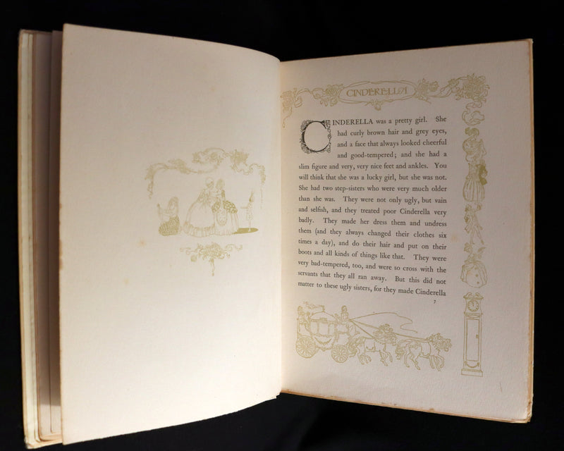 1927 Scarce First Edition - CINDERELLA told by Githa Sowerby & Illustrated by Millicent Sowerby.
