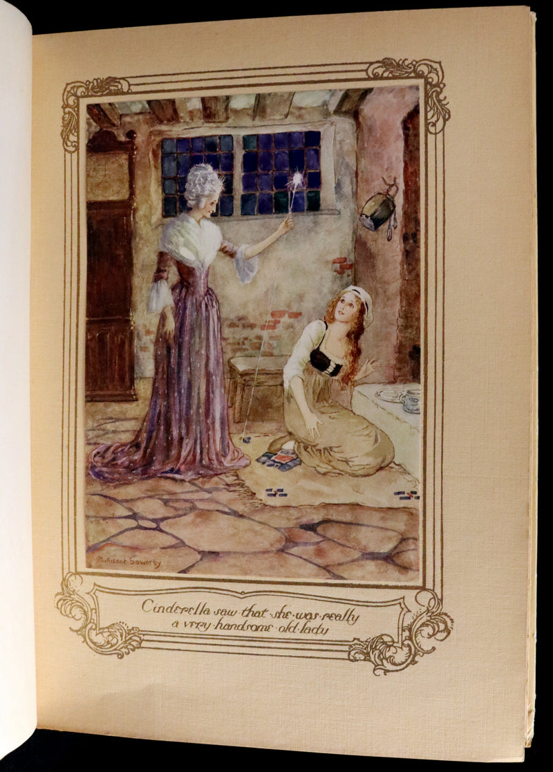 1927 Scarce First Edition - CINDERELLA told by Githa Sowerby & Illustrated by Millicent Sowerby.