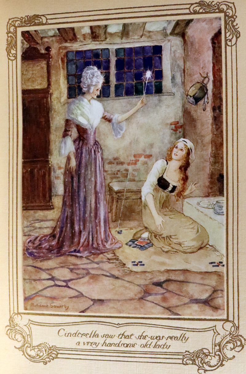 1927 Scarce First Edition - CINDERELLA told by Githa Sowerby & Illustrated by Millicent Sowerby.