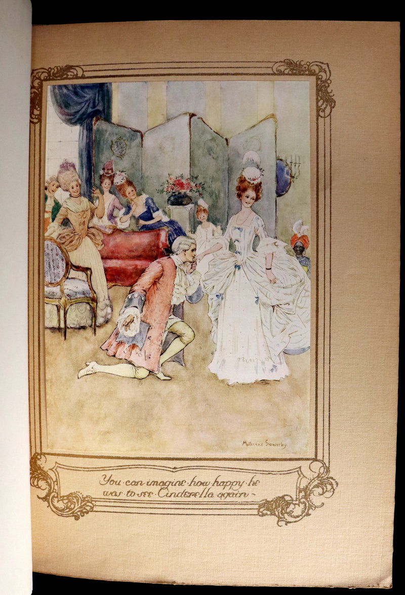 1927 Scarce First Edition - CINDERELLA told by Githa Sowerby & Illustrated by Millicent Sowerby.
