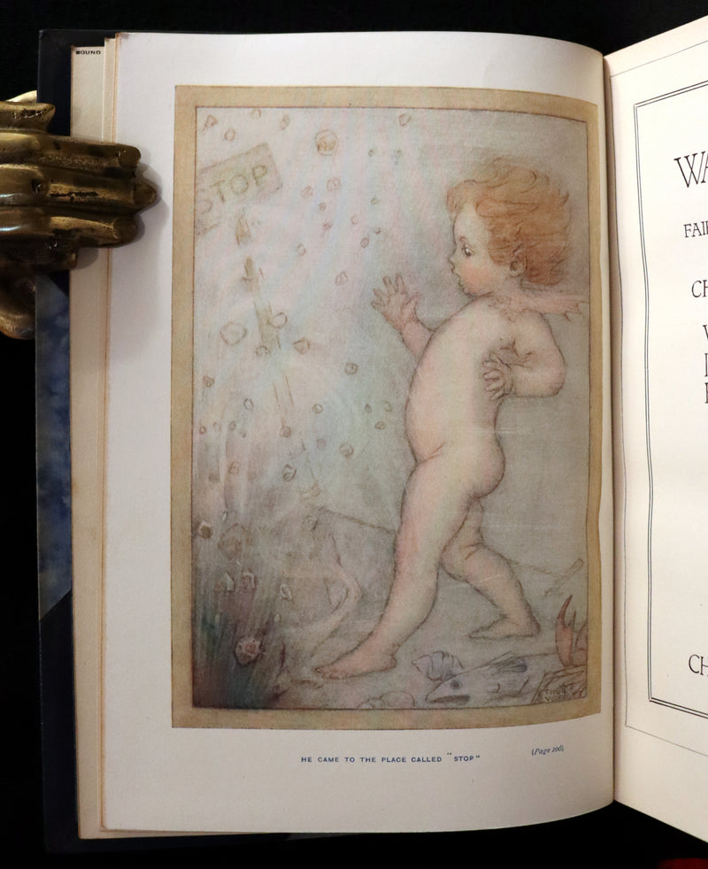 1912 Rare First illustrated Edition by Ethel F. Everett - The Water-Babies Fairy Tale for a Land-Baby.