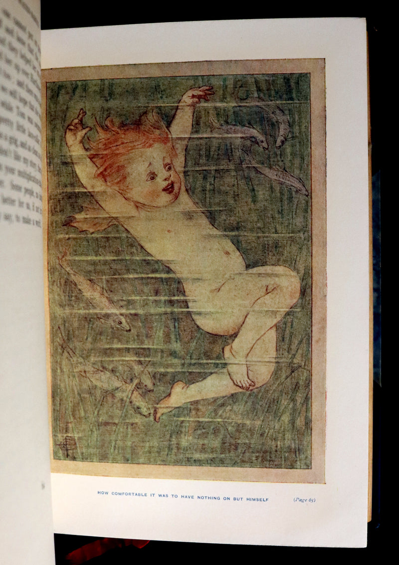 1912 Rare First illustrated Edition by Ethel F. Everett - The Water-Babies Fairy Tale for a Land-Baby.