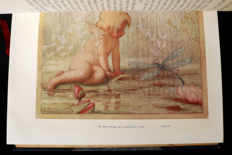 1912 Rare First illustrated Edition by Ethel F. Everett - The Water-Babies Fairy Tale for a Land-Baby.