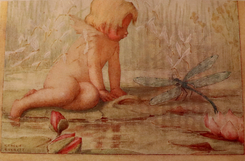 1912 Rare First illustrated Edition by Ethel F. Everett - The Water-Babies Fairy Tale for a Land-Baby.
