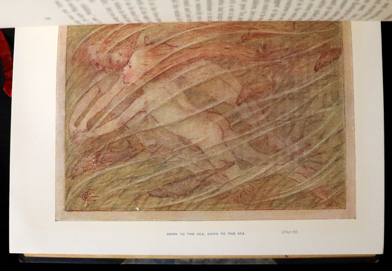 1912 Rare First illustrated Edition by Ethel F. Everett - The Water-Babies Fairy Tale for a Land-Baby.