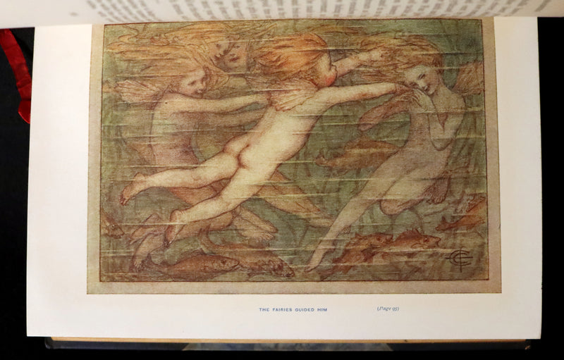 1912 Rare First illustrated Edition by Ethel F. Everett - The Water-Babies Fairy Tale for a Land-Baby.
