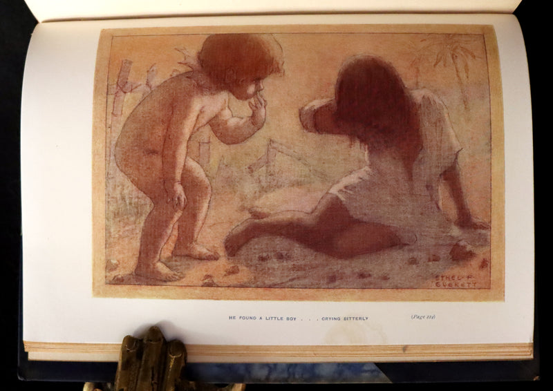 1912 Rare First illustrated Edition by Ethel F. Everett - The Water-Babies Fairy Tale for a Land-Baby.