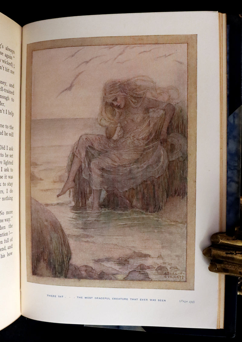 1912 Rare First illustrated Edition by Ethel F. Everett - The Water-Babies Fairy Tale for a Land-Baby.
