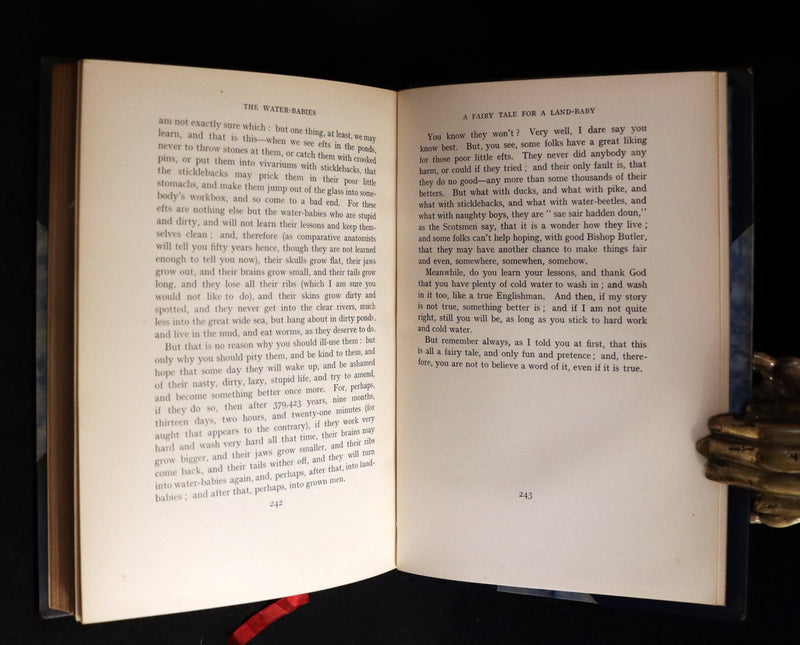 1912 Rare First illustrated Edition by Ethel F. Everett - The Water-Babies Fairy Tale for a Land-Baby.