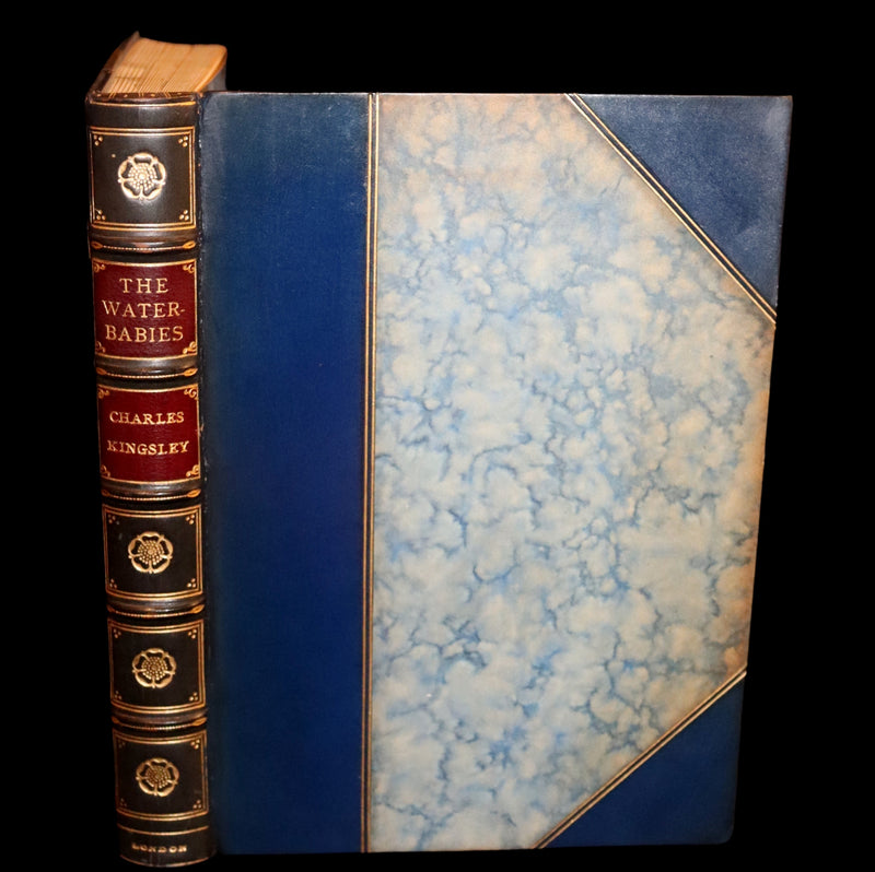 1912 Rare First illustrated Edition by Ethel F. Everett - The Water-Babies Fairy Tale for a Land-Baby.
