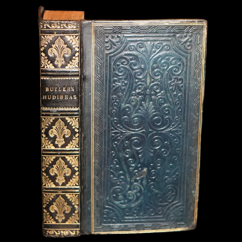 1817 Rare Knightly Adventures Book - HUDIBRAS, in Three Parts, written in the Time of the Late Wars by Samuel Butler.