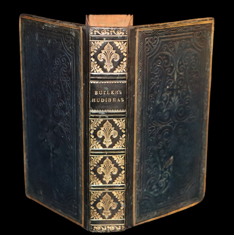 1817 Rare Knightly Adventures Book - HUDIBRAS, in Three Parts, written in the Time of the Late Wars by Samuel Butler.