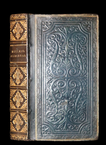 1817 Rare Knightly Adventures Book - HUDIBRAS, in Three Parts, written in the Time of the Late Wars by Samuel Butler.