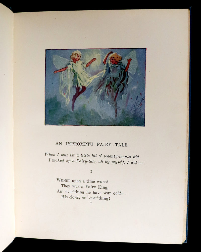 1923 Scarce First Edition - Riley FAIRY TALES illustrated by Will Vawter.