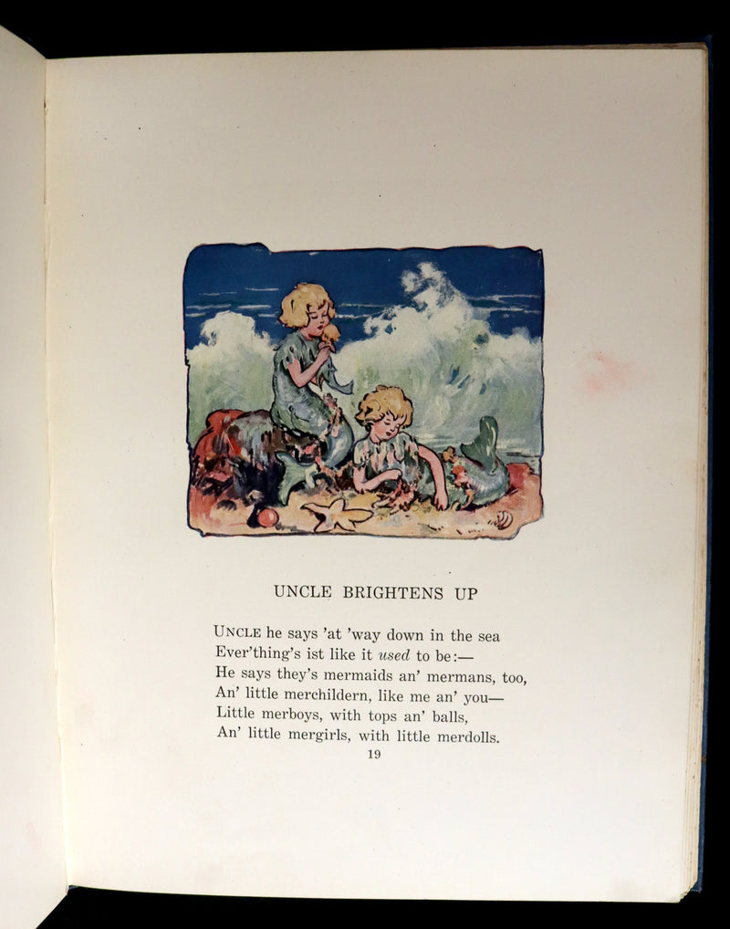 1923 Scarce First Edition - Riley FAIRY TALES illustrated by Will Vawter.