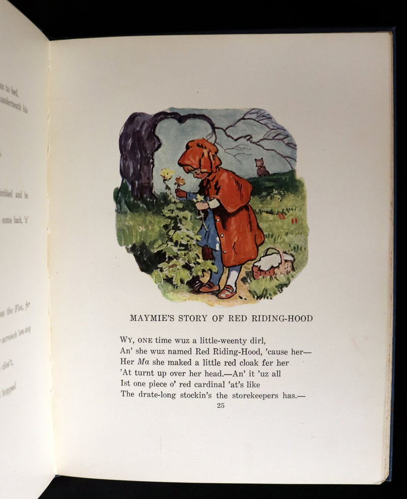 1923 Scarce First Edition - Riley FAIRY TALES illustrated by Will Vawter.
