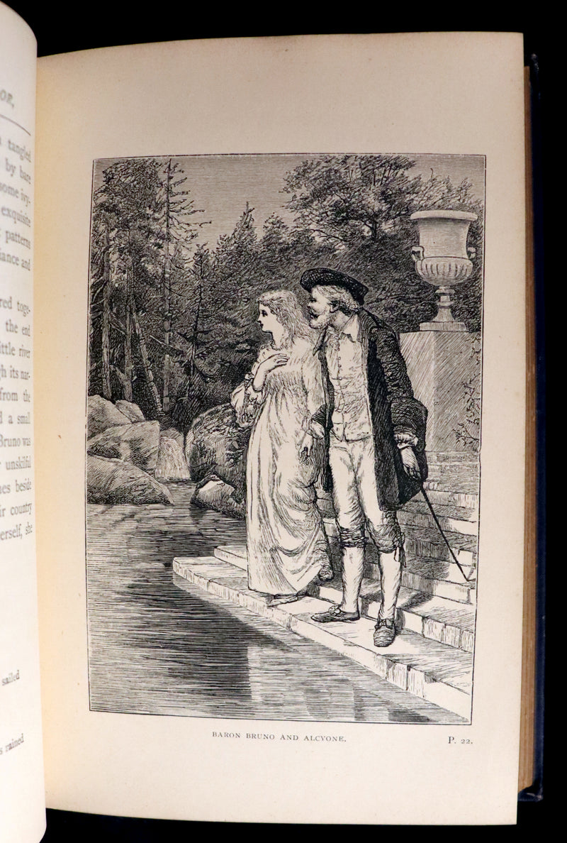 1875 Scarce First Edition - BARON BRUNO, or, The Unbelieving Philosopher and other Fairy Stories by Louisa Morgan.