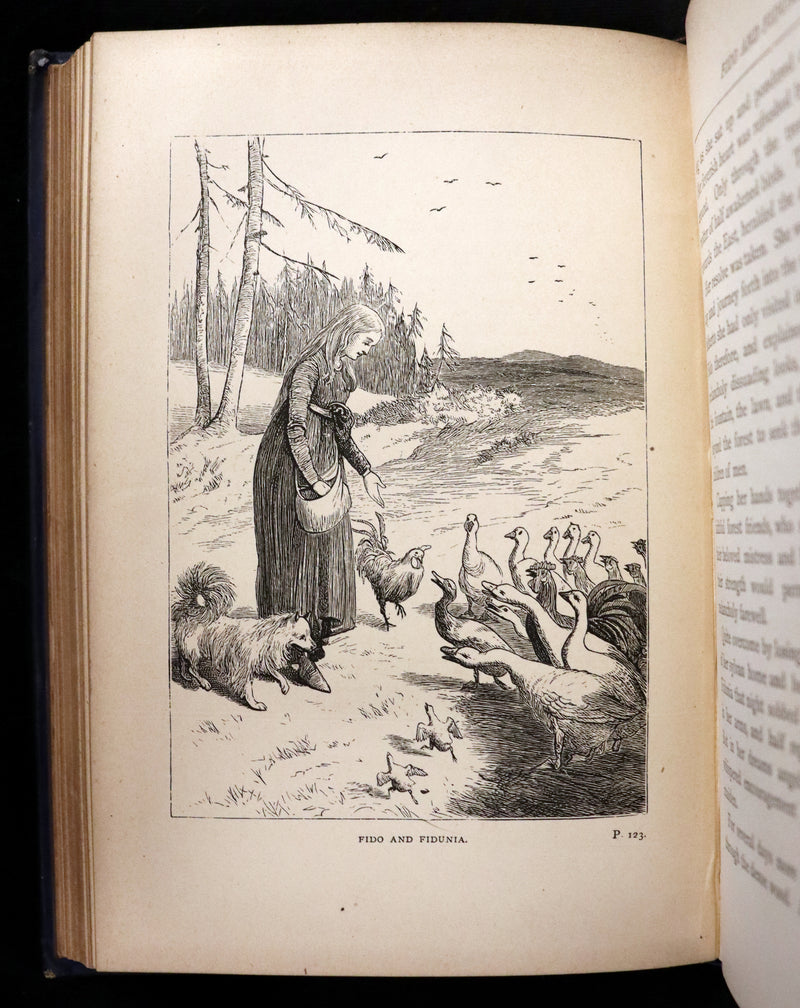 1875 Scarce First Edition - BARON BRUNO, or, The Unbelieving Philosopher and other Fairy Stories by Louisa Morgan.