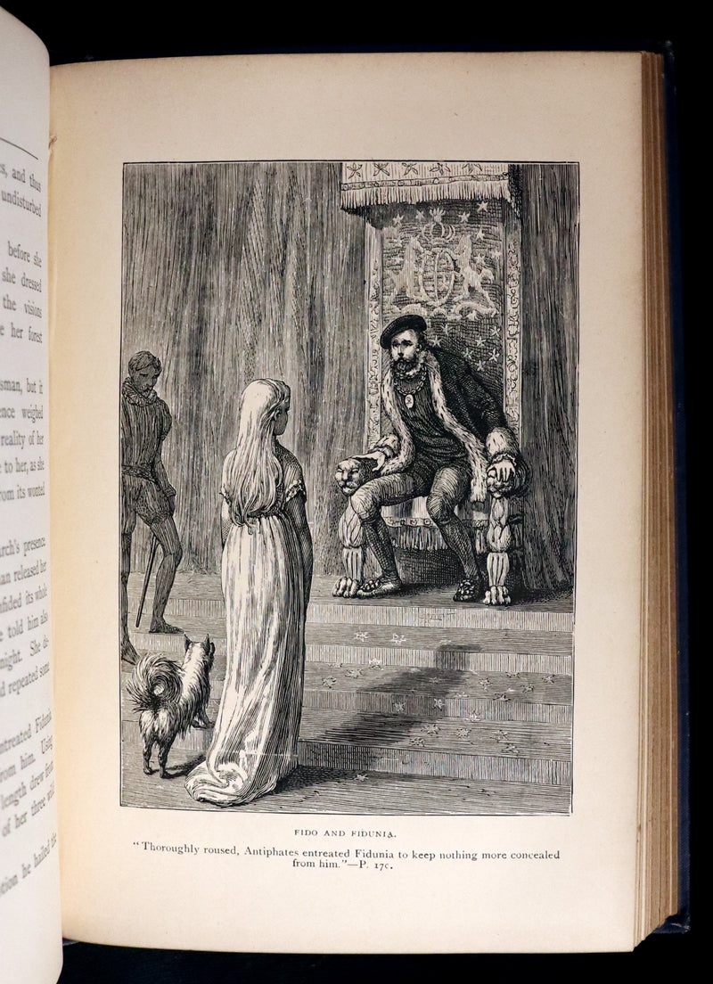 1875 Scarce First Edition - BARON BRUNO, or, The Unbelieving Philosopher and other Fairy Stories by Louisa Morgan.