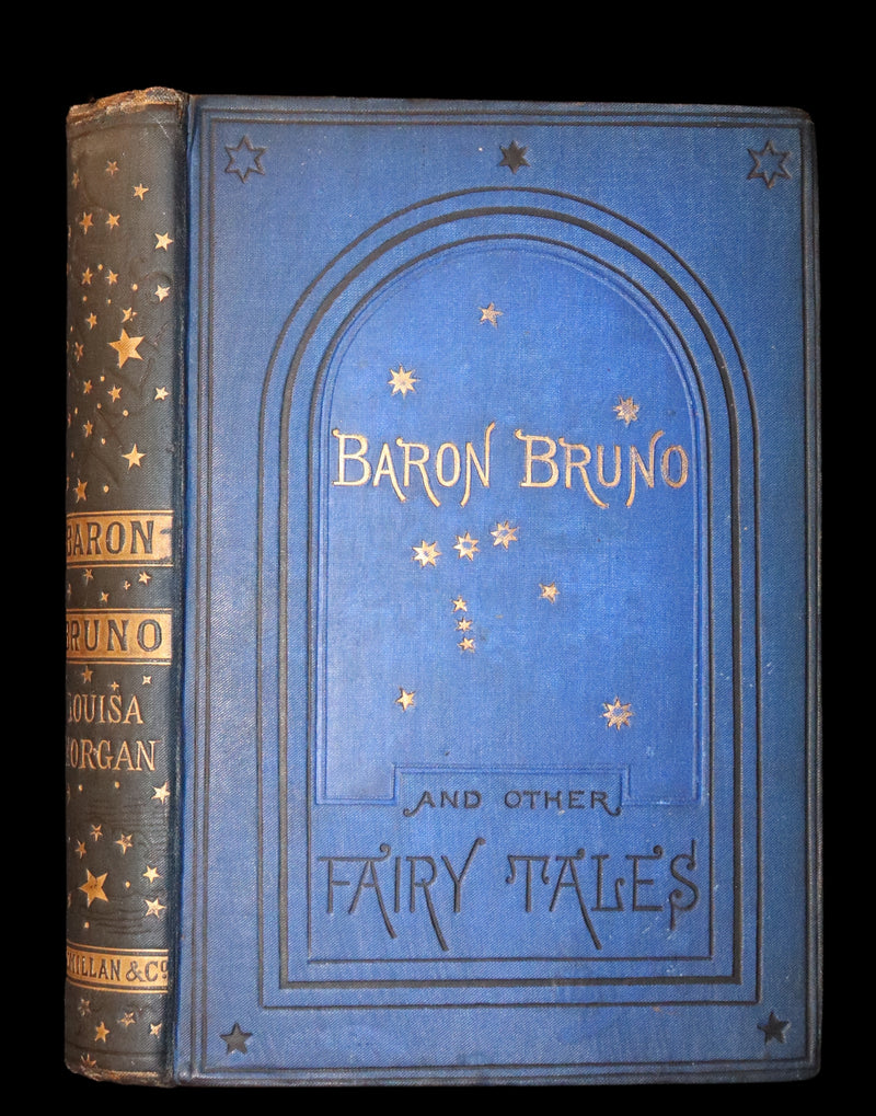 1875 Scarce First Edition - BARON BRUNO, or, The Unbelieving Philosopher and other Fairy Stories by Louisa Morgan.