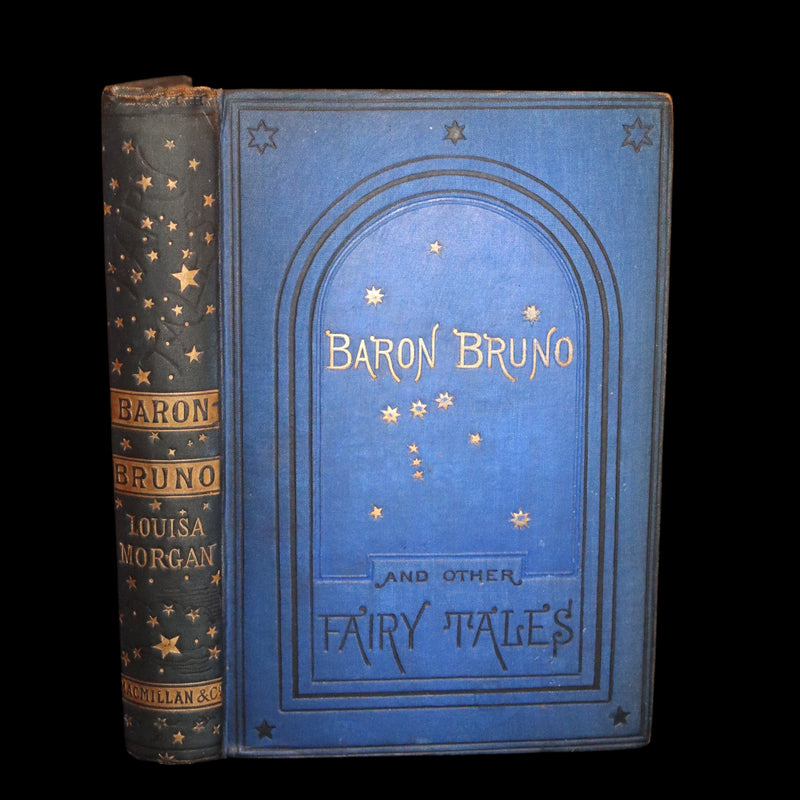 1875 Scarce First Edition - BARON BRUNO, or, The Unbelieving Philosopher and other Fairy Stories by Louisa Morgan.