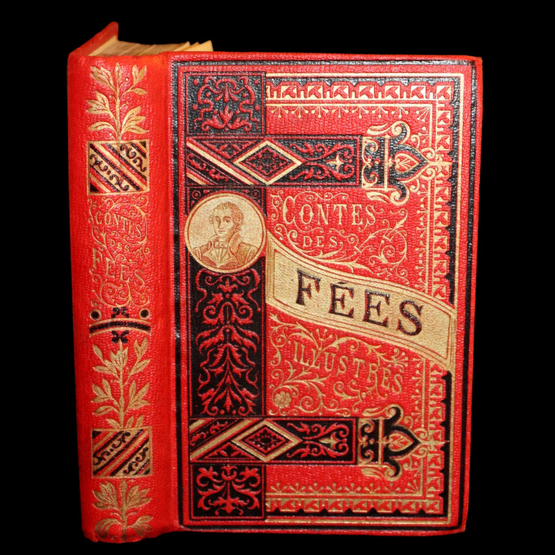 1865 Scarce illustrated French Book ~ Contes des Fees by Charles Perrault - Fairy Tales.