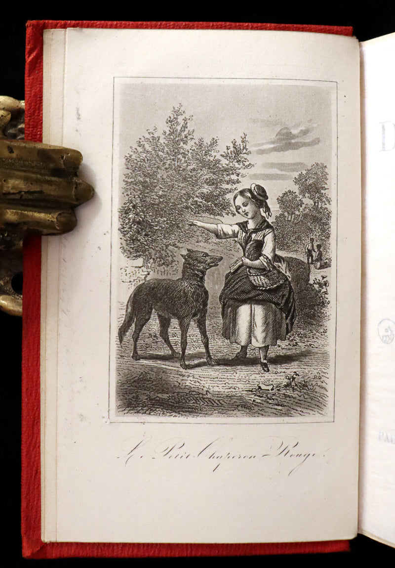 1865 Scarce illustrated French Book ~ Contes des Fees by Charles Perrault - Fairy Tales.