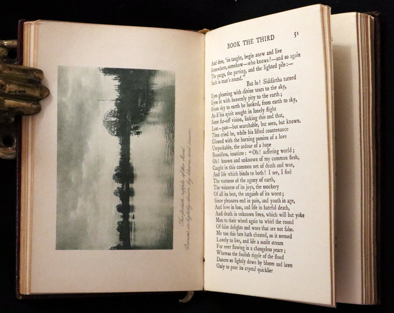 1923 Rare Edition - THE LIGHT OF ASIA or The Great Renunciation. Being The Life and Teaching of Gautama Prince of India and Funder of Buddhism.