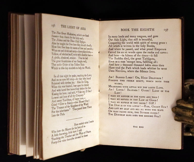 1923 Rare Edition - THE LIGHT OF ASIA or The Great Renunciation. Being The Life and Teaching of Gautama Prince of India and Funder of Buddhism.