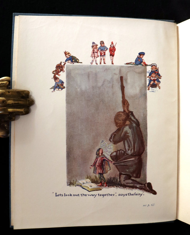 1929 Scarce First Edition - ABOUT FAIRIES and other important people by Daisy Sewell.