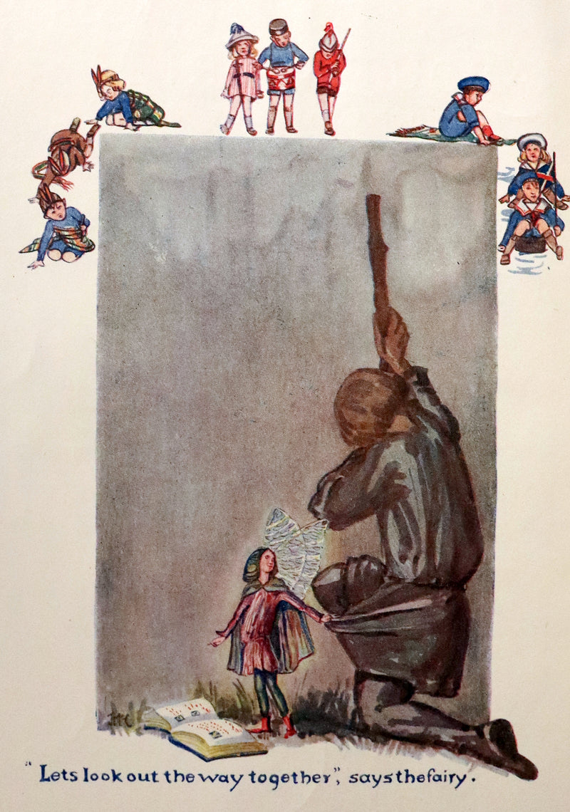 1929 Scarce First Edition - ABOUT FAIRIES and other important people by Daisy Sewell.