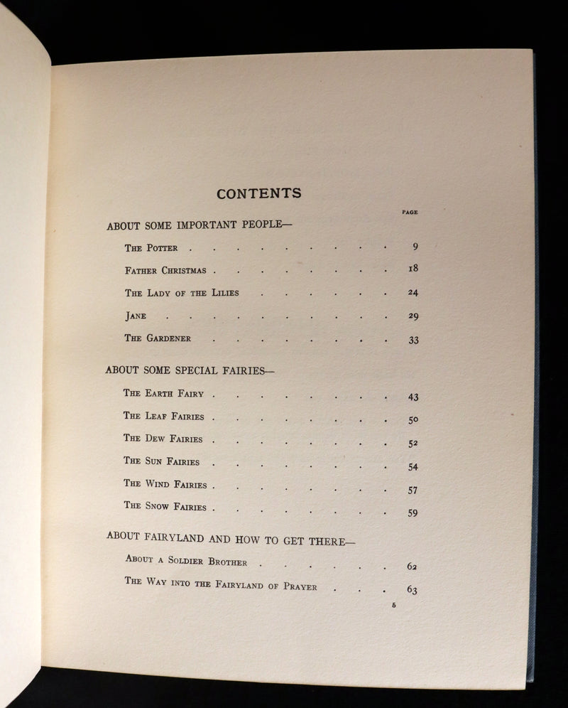 1929 Scarce First Edition - ABOUT FAIRIES and other important people by Daisy Sewell.