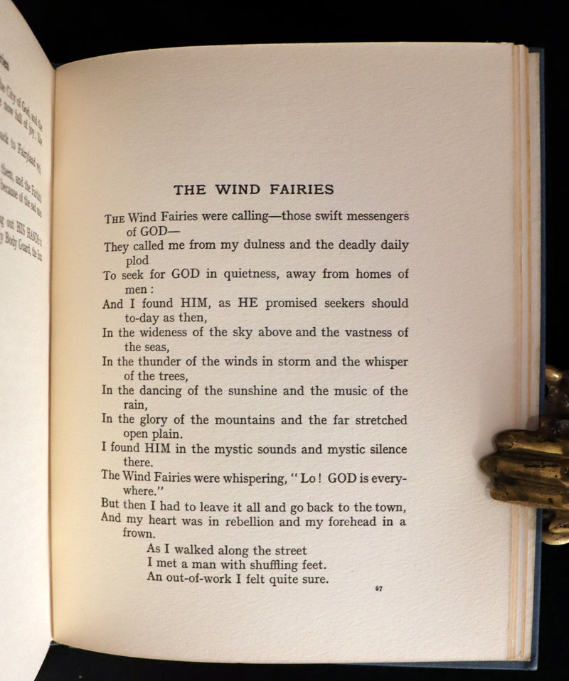 1929 Scarce First Edition - ABOUT FAIRIES and other important people by Daisy Sewell.