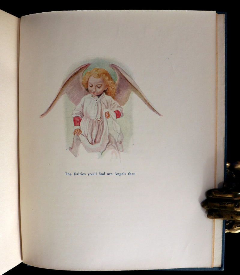 1929 Scarce First Edition - ABOUT FAIRIES and other important people by Daisy Sewell.