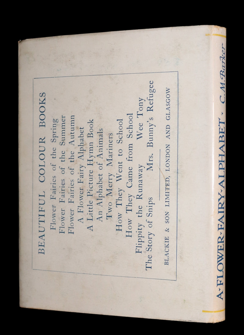 1934 Rare First Edition - Cicely Mary Barker - A FLOWER FAIRY ALPHABET.