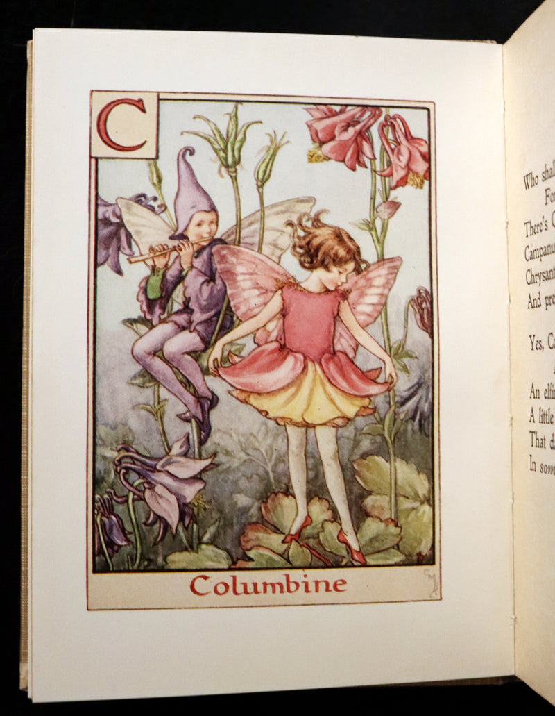 1934 Rare First Edition - Cicely Mary Barker - A FLOWER FAIRY ALPHABET.