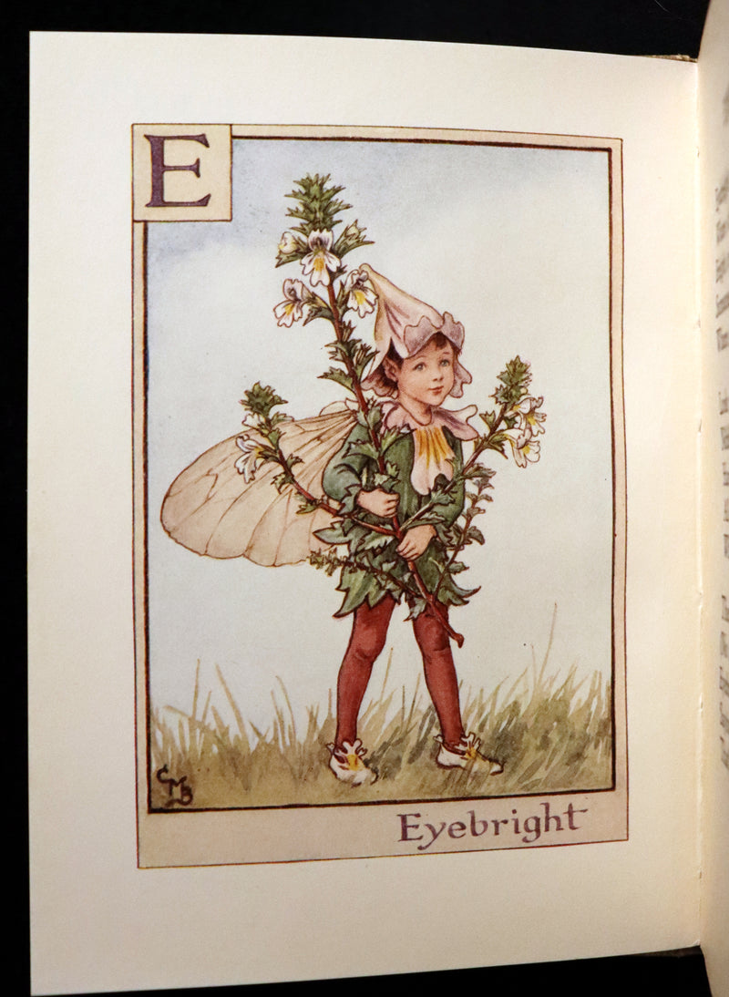 1934 Rare First Edition - Cicely Mary Barker - A FLOWER FAIRY ALPHABET.