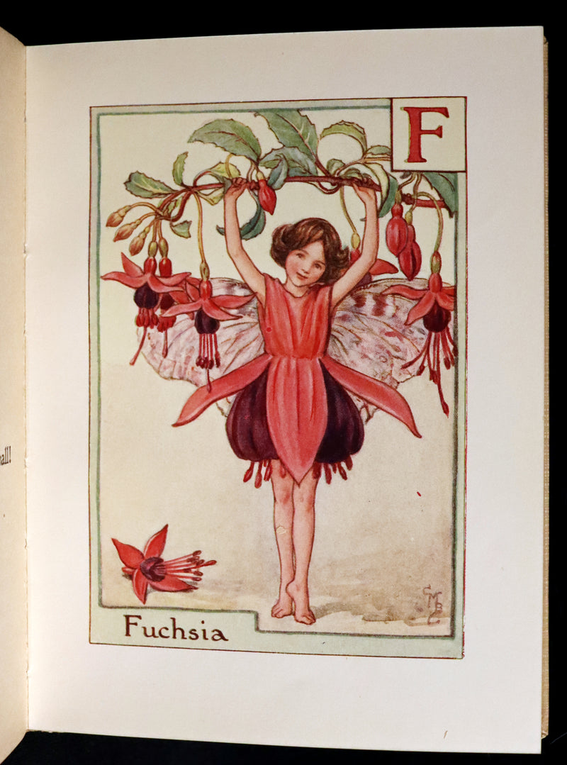 1934 Rare First Edition - Cicely Mary Barker - A FLOWER FAIRY ALPHABET.