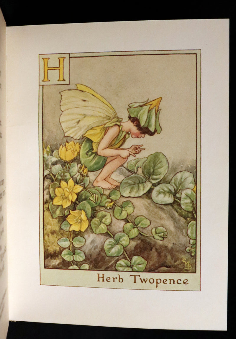 1934 Rare First Edition - Cicely Mary Barker - A FLOWER FAIRY ALPHABET.