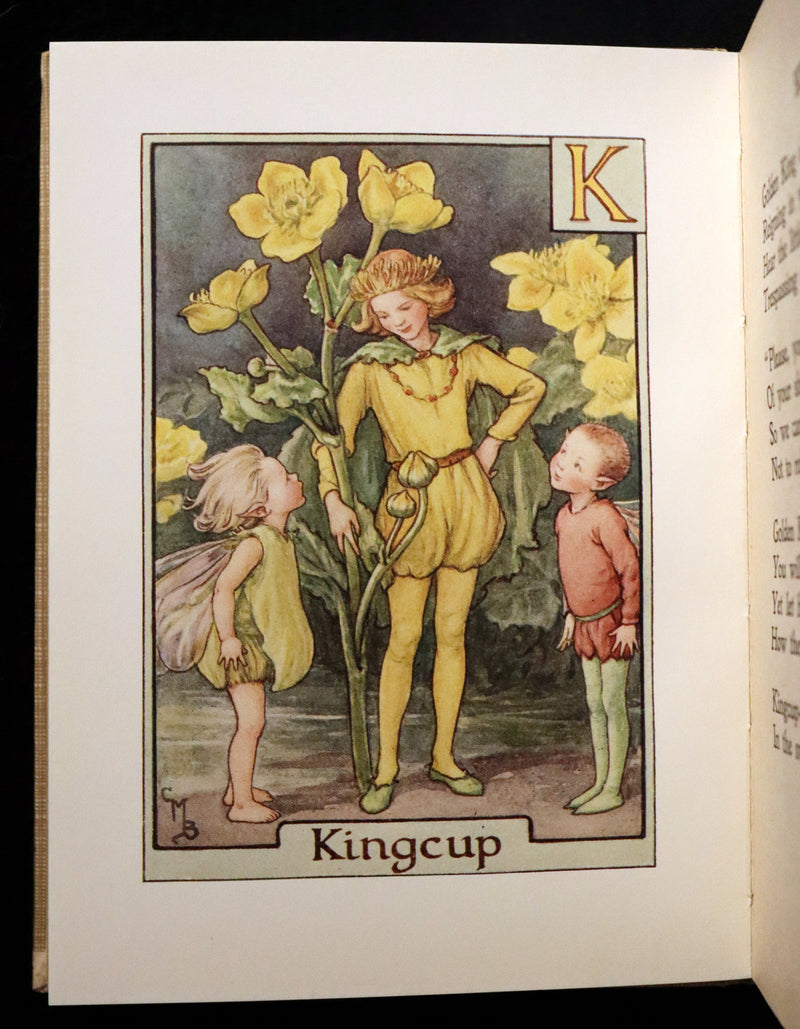 1934 Rare First Edition - Cicely Mary Barker - A FLOWER FAIRY ALPHABET.