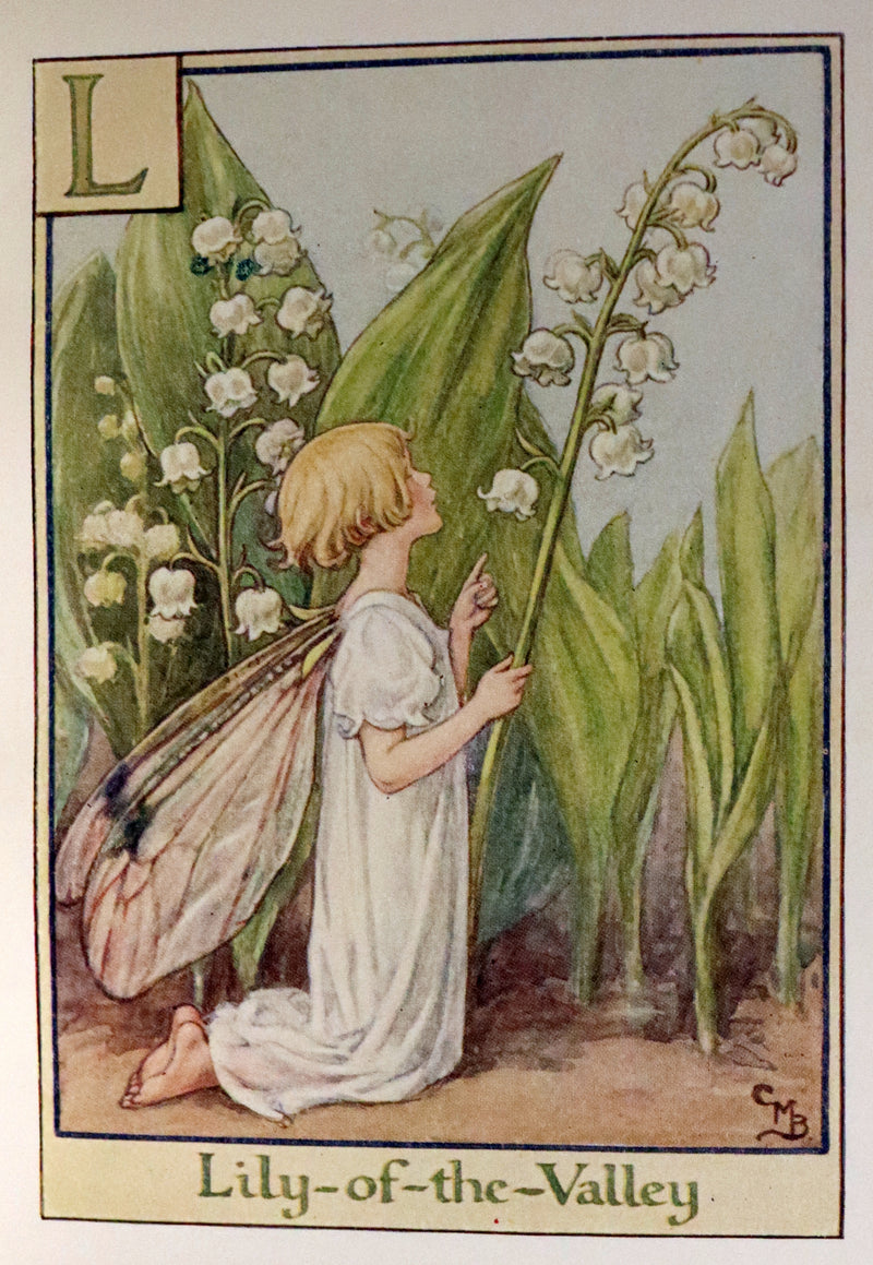 1934 Rare First Edition - Cicely Mary Barker - A FLOWER FAIRY ALPHABET.