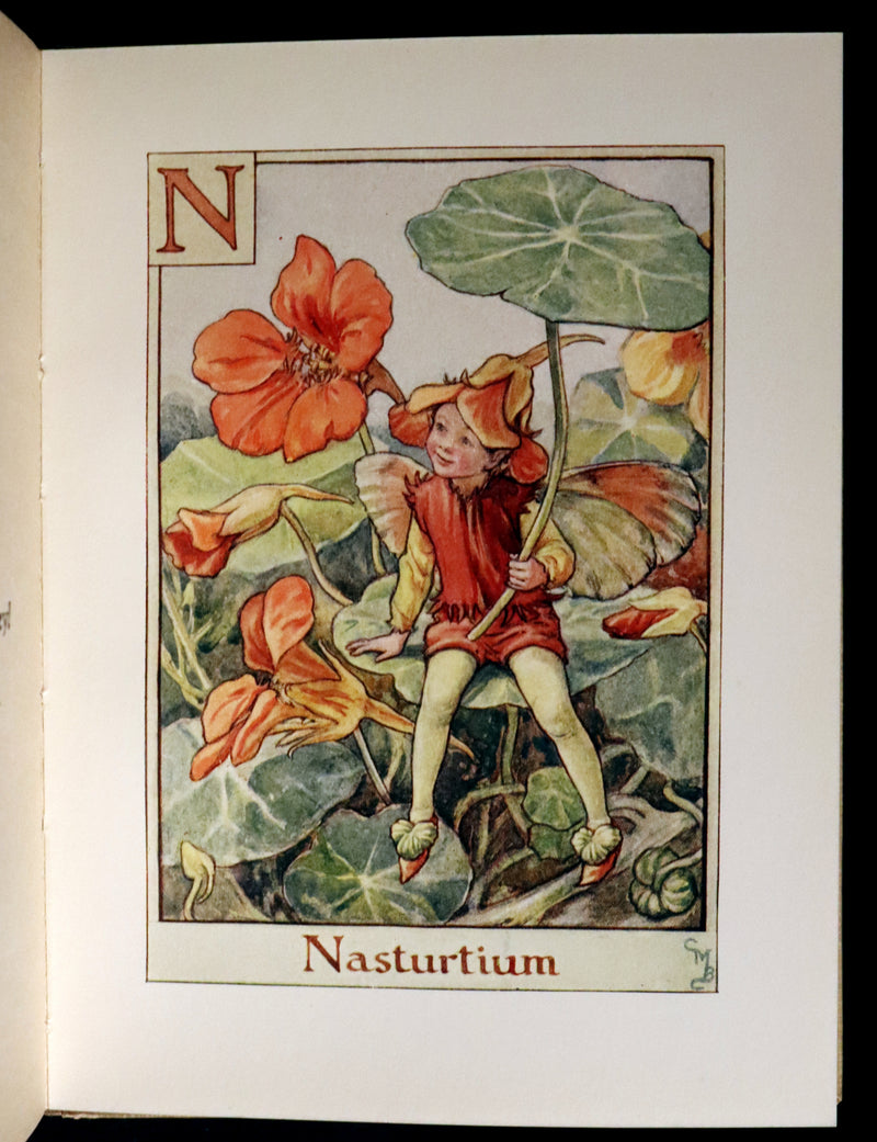 1934 Rare First Edition - Cicely Mary Barker - A FLOWER FAIRY ALPHABET.