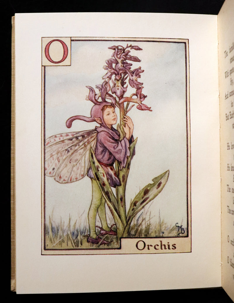 1934 Rare First Edition - Cicely Mary Barker - A FLOWER FAIRY ALPHABET.