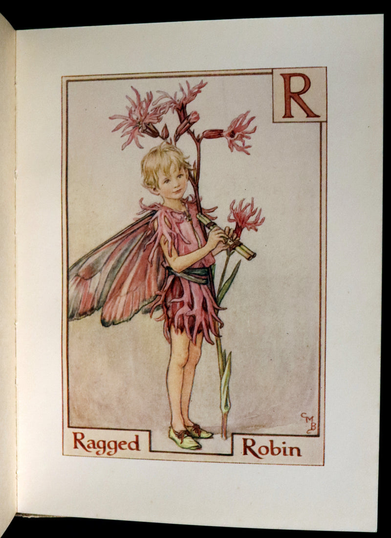 1934 Rare First Edition - Cicely Mary Barker - A FLOWER FAIRY ALPHABET.