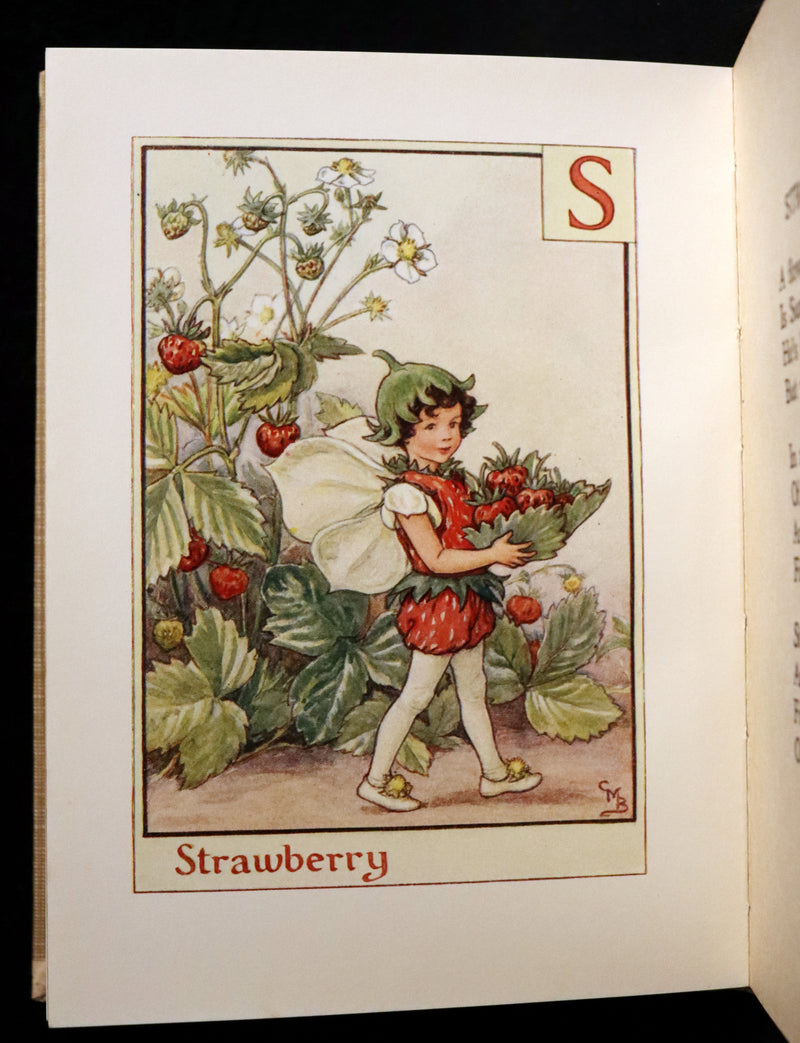 1934 Rare First Edition - Cicely Mary Barker - A FLOWER FAIRY ALPHABET.